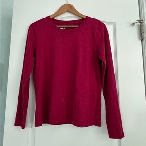 J. Crew Factory Crew Neck Long Sleeve Tee